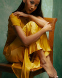 Silk Satin Bias Cut Aman Skirt
