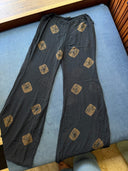 Silk Chiffon Shibori Pants - Limited