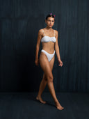 Cotton Intimate Set - White Embroidery