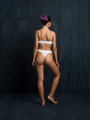 Cotton Intimate Set - White Embroidery