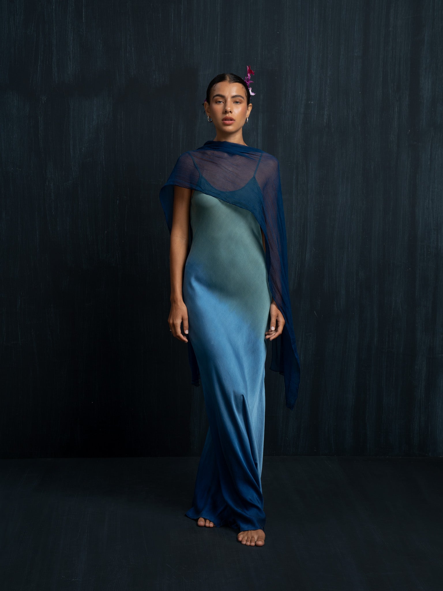 ombre silk dress Scarlette Silk Dress XS