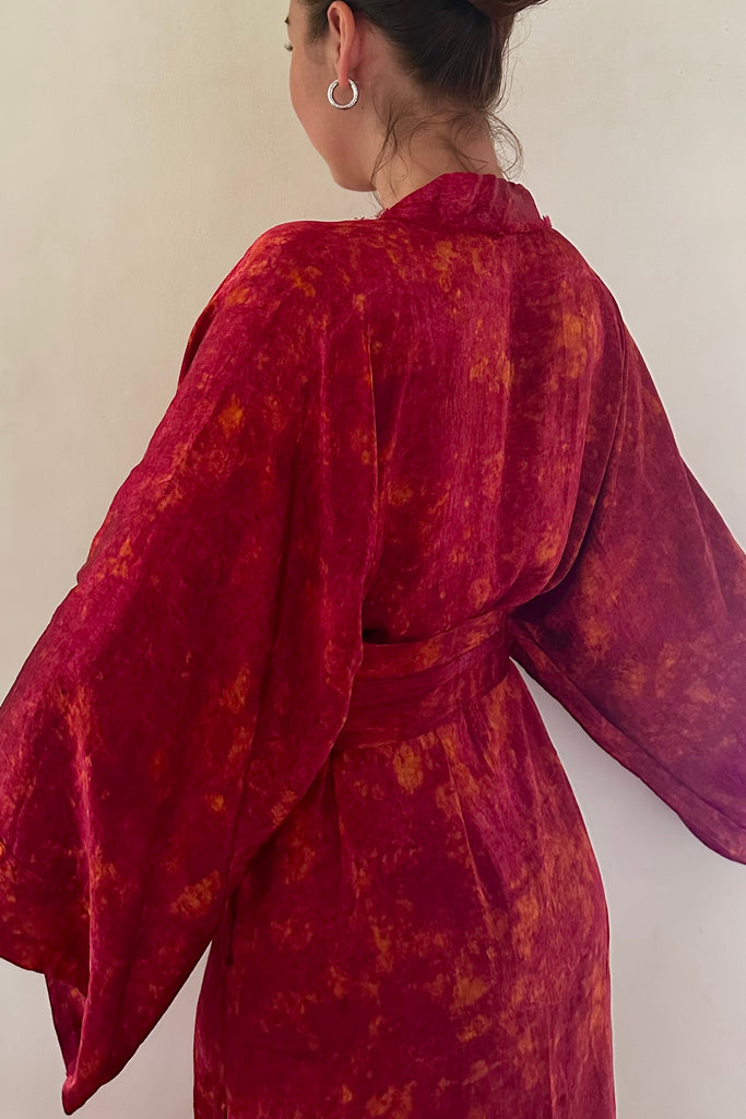 Bundle Dye Klimt Kimono